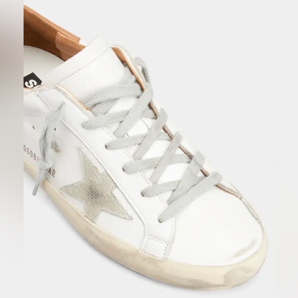 Golden Goose Superstar Bicolor Leather Low Top Sneakers EUC - Picture 1 of 6